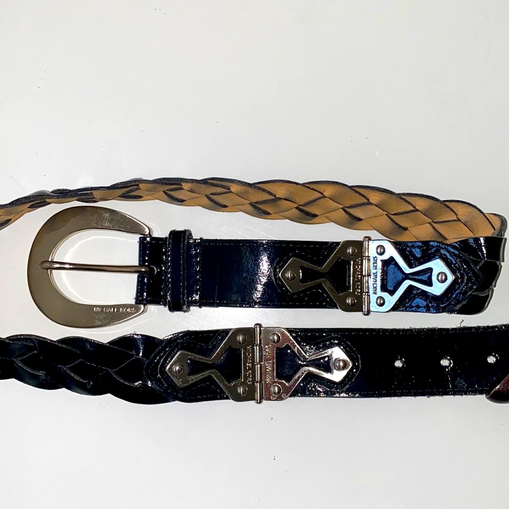 Michael Kors patent belt